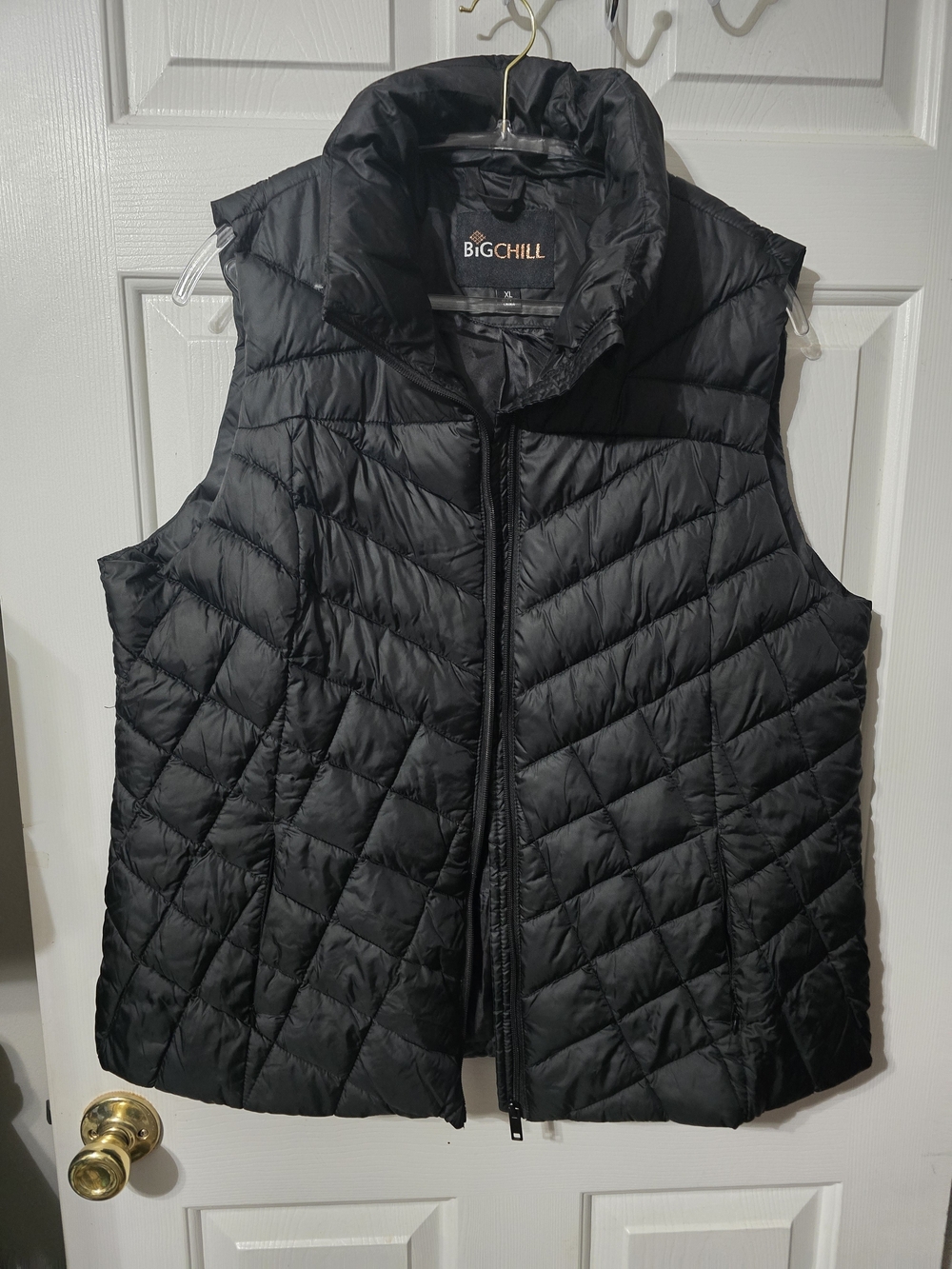 Big Chill Black Quilted Puffer Vest